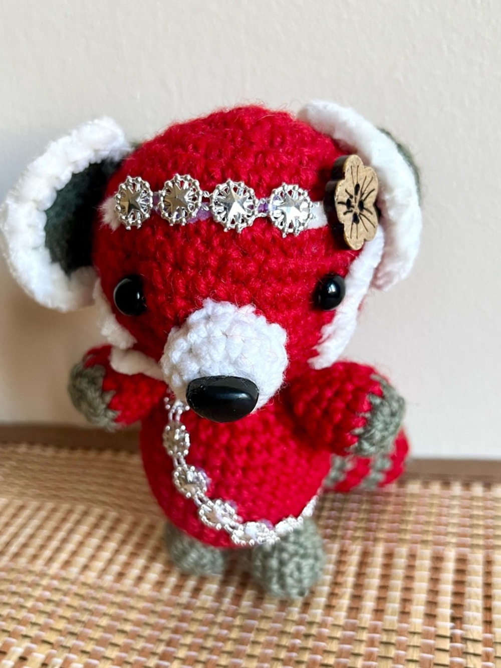 Handmade Crochet red panda
